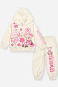 Conjunto Felpado Bebê Menina Ursa Cowgirl Club Mundo Cinti