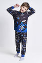 Pijama de Inverno Infantil Menino Sistema Solar Divertto PRETO