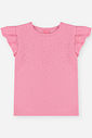 Conjunto Infantil Menina Regata com Strass e Saia-Short Barbie