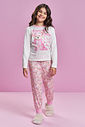 Pijama Infantil Menina Sonhos de Ursinha Mundo Cinti OFF WHITE/RS IOGURTE