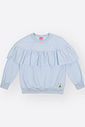 Conjunto Infantil Menina em Moletinho Cloud Chic Beli.me