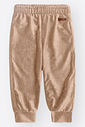 Conjunto Infantil Moletom Listrado com Calça em Veludo – Look de Inverno Quentinho e Sofisticado