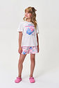 Conjunto Infantil Menina Pijama Beauty com Scrunchie