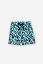 Conjunto Infantil UV Jurassic World Raptor Boardshort Verde