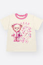 Pijama Infantil Menina Estrela Ursa Mundo Cinti