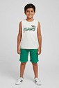 Conjunto Infantil Menino Game Natural Abrange