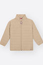 Jaqueta Puffer Infantil Menina Bege Mundo Cinti