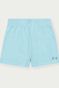 Conjunto Curto Infantil Menina Better Together Azul Abrange