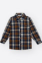 Camisa Flanela Infantil Menino Xadrez Divertto