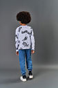 Camiseta Manga Longa Infantil Menino Legend Style Preto CTV