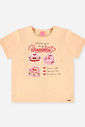 Conjunto Infantil Menina Pijama Breakfast em Suedine e Suede