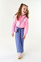 CONJ BLUSAO E CALCA BG AREIA/PRETO JEANS