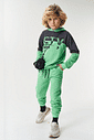 Conjunto Blusão Com Recorte E Calça Verde CTV