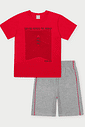Conjunto Infantil Menino Sailing Vermelho Abrange
