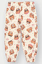 Conjunto Moletom Felpado Bebê Menina Ursa Print Beli.me