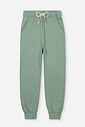 Calça Jogger Infantil em Moletom sem Felpa Olive Calça Jogger Infantil em Moletom sem Felpa Olive