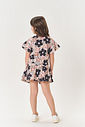 Conjunto Infantil Menina Blusa E Short Flores Off White Mundo Cinti
