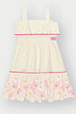 Vestido Menina Cupcakes Natural