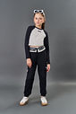 Conjunto Infantil Menina Good Things Preto CTV