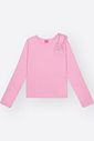 Conjunto Infantil Menina Laço Ombro com Strass Beli.me