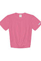 Blusa Menina com Aplicação de Strass Rosa Abrange