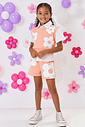 CONJ CAMISETE, SHORTS E COLETE BC/LJ NEON L/LJ NEON