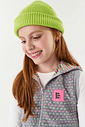 Conjunto Blusa  Short-Saia E Colete Natural E Rosa Neon Abrange