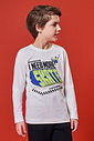 Camiseta Malha Infantil Menino More Skate Kippos