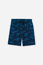 Bermuda Infantil Menino Tubarões em Nylon com Elastano