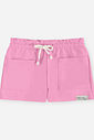 Conjunto Infantil Menina Regata Listrada e Short em Moletom Barbie