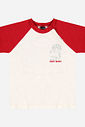 Conjunto Bebê Menino Camiseta Urso Surfista e Bermuda Jeans Médio
