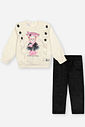Conjunto Bebê Menina Ursa Estrela Fashion Mundo Cinti