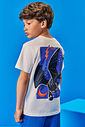 CONJ CAMISETA E BERMUDA NATURAL/AZ OLYMPIAN