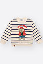 Conjunto Infantil Moletom Linho com Estampa Ursinho – Look Quentinho de Inverno para Bebês