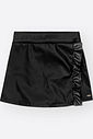 Saia-Short em P.U Infantil Menina Preto Mundo Cinti
