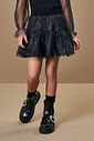 Saia-Shorts em Tule Foil Infantil Menina Petit Beli.me
