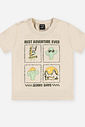 Conjunto Bebê Menino Camiseta Cactus e Bermuda Musgo