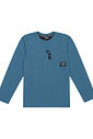 Camiseta Com Recorte Costas Azul CTV