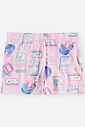 Conjunto Infantil Menina Pijama Beauty com Scrunchie