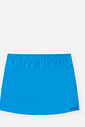 Conjunto Infantil Menina Cropped e Regata e Saia-Short Estampa Cachorrinhos