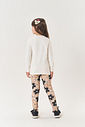 CONJ BLUSA ML E LEGGING NATURAL/BG DUNA