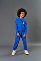 Conjunto Infantil Menino Dinosaur Estampa Costas Azul CTV