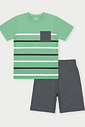 CONJ CAMISETA E BERMUDA VD AFETO/CZ CHUMB S
