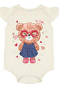 CONJ BODY E SHORTS NATURAL/AZ JEANS ESC