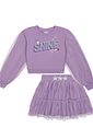 CONJ BLUSAO E SAIA/SHORTS LL TULIPA/LL TULIPA