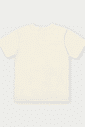 CONJ CAMISETA E BERMUDA NATURAL/AZ MARINHO