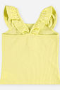 Conjunto Infantil Menina Regata com Strass e Short Clochard Listrado