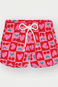 Shorts Menina Cereja Rosa