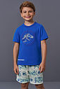 Bermuda Infantil Jurassic World Moletom Linho Cidra