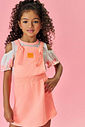 CONJ BLUSA E SALOPETE OFF WHITE/RS BARBIE